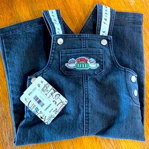 NWT Friend’s Overalls from BoxLunch - 12 Months
